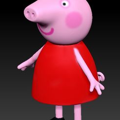 Pepapig.jpg Fichier OBJ Pepa Porc・Objet imprimable en 3D à télécharger