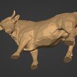 I19.jpg Polygonal Bull Statue