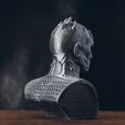 9.jpg Fichier STL Night King Bust - Jeu des Trônes・Design imprimable en 3D à télécharger