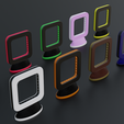 Colors.png Square Decorative light - No supports - Easy print