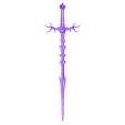 Sword.stl Skull sword and scabbard