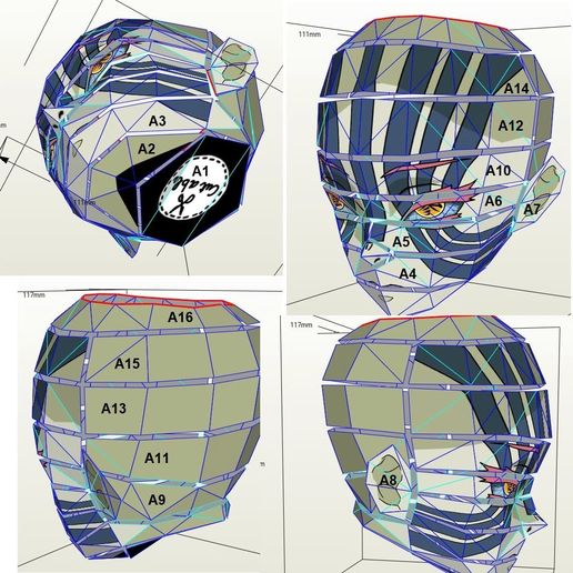 IMG_2510.jpeg Akaza papercraft 1/2 scale