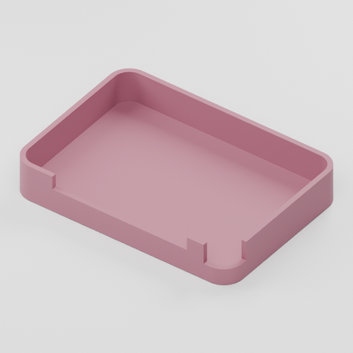 Paper punch scrap catch tray — PunchCatch | STL + STEP | JLF-414