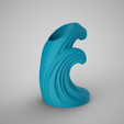 035386.png Wave Pen Holder