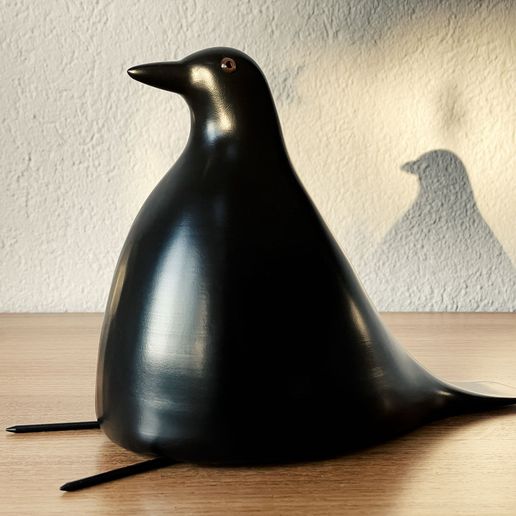 FatEamesBird-02.jpg -Datei Today's Eames house bird herunterladen • Design für den 3D-Druck, look-us