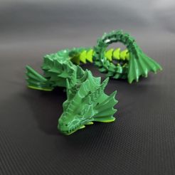 Dragon-cap-1.jpg STL file ARTICULATED SEA DRAGON・3D print design to download
