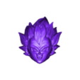 vegeta ultra ego_head.stl VEGETA CONTROLLER HOLDER -DRAGON BALL