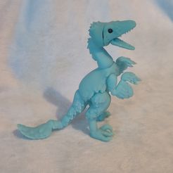 276953145_1014076366158292_3876198677416002701_n.jpg STL file BJD Doll Velociraptor・Design to download and 3D print
