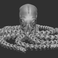 CyberOctopus.png **FLEXI ARTICULATED Octopus 3D MODEL WITH MOVING SEGMENTS**