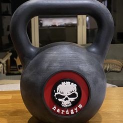 STL file KETTLEBELL PROTEIN HOLDER ⚽・3D printable design to download・Cults