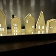 IMG_3010.jpg Christmas tea light house, Christmas decoration, Christmas village, LED