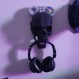 Skull_Wall_Mount_skull_controller_stand_headphone_holder_knitted_crochet_pattern-2.jpg Skull Controller Holder and Headphone Stand ||  Tabletop Decor or Wall Mounted|| Knitted Pattern