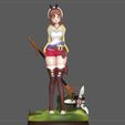 1.jpg RYZA ATELIER STATUE GAME CHARACTER CUTE PRETTY GIRL ANIME 3D print model