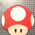 Cogumelo.png Super Mario - Mushroom Cookie Cutter Set (Cogumelo Super Mario World Cortador Modulado)