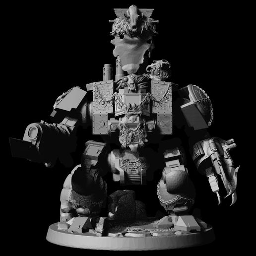 Venerated Bear Clan Runic Dreadnought