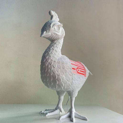 Peafowl Desk Lamp