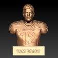 ghggh.jpg NFL - TOM BRADY - Super Bowl MVP - 3d Print