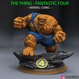 00thing.5.jpg Fichier STL La chose de haute qualité - Les quatre fantastiques - Marvel Comic・Plan pour imprimante 3D à télécharger