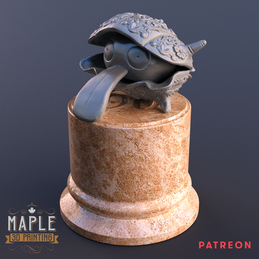 Ornamental Pokemon - Shellder 3D model