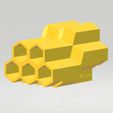 abelles rusc geometria.jpg Archivo STL Colmena abejas. Geometría didáctica.・Objeto imprimible en 3D para descargar