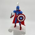 IMG_6174.jpg T13 Captain America Gladiator Version Action Figure - Dummy 13