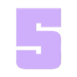5.stl Letters and Numbers GTA (Grand Theft Auto) | Logo