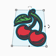 cherry - copia.png Cherries keychain! cherries!