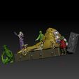 ScreenShot268.jpg Archivo 3D STAR WARS .STL Salacious Crumb .3D ACTION FIGURE .OBJ KENNER STYLE.・Modelo imprimible en 3D para descargar