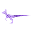 Sir_Flexi_Raptor.STL Articulated Posh Dinosaur