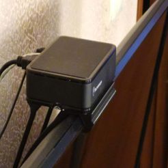 IMG_20190923_092505.jpg Descargar archivo STL gratis Rack para consola de TV IP para TV LG UK64xx・Modelo para la impresora 3D