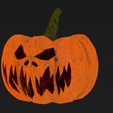 Pumpkin_1920x1080_0003.png Halloween Pumpkin Low-poly 3D model
