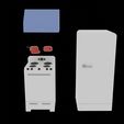 Appliances-Fridge,-Stove-with-Pans-and-Extractor-Hood.jpg Eletrical Appliances - Fridge, Stove (With Pans) and Extractor Hood