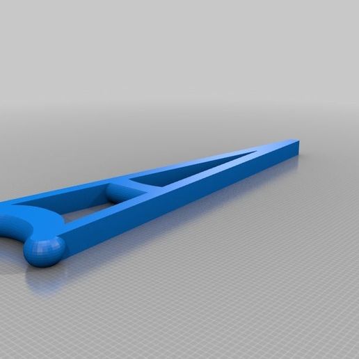 Crutch 3D model
