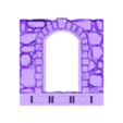 Stone-Wall-Doorway-X1-Optimised-V2-OpenLock.stl OpenLOCK opening doors dungeon doors - LegendGames