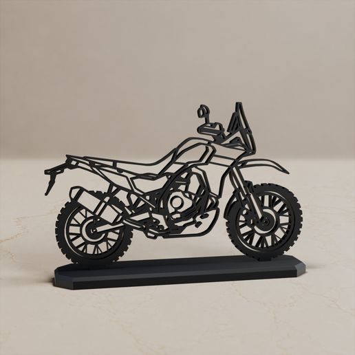 Yamaha Tenere 700 Rally MODELL STAND DECOR