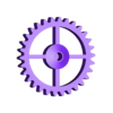 wheel4a-v2.stl Remix pendulum mechanical clock