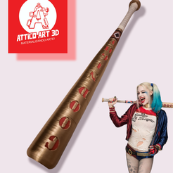 PicsArt_12-25-09.12.27.png STL-Datei HARLEY-QUINN-SCHLÄGER・3D-druckbare Vorlage zum herunterladen