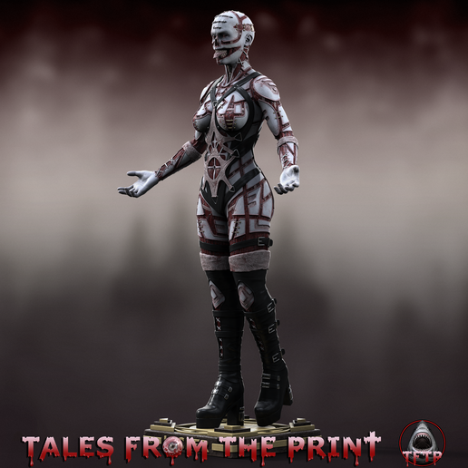 Cenobite-2-Tales-from-the-print-4k.png Hellraiser - Cenobite Licker- Fan art - One part and multipart versions HIGH QUALITY by Tales From The Print