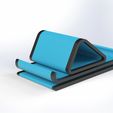 Phonestand.jpg Sleek Geometric Stand for Phone or Small Tablet