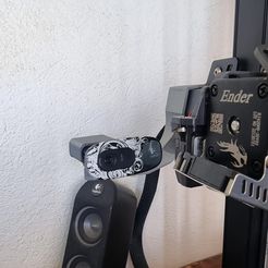 1.jpeg Archivo 3MF Soporte de cámara web para impresora Creality S1 Plus・Modelo para descargar y imprimir en 3D