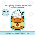Etsy-Listing-Template-STL.png Thanksgiving Squish Cookie Cutter | STL File