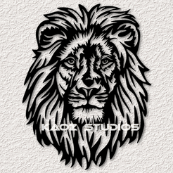 project_20231104_1343318-01.png realistic lion king of the jungle wall art lion wall decor 2d art