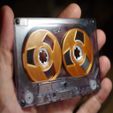 casette3b.jpg Reel to Reel cassette tape self-made DIY