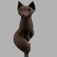 fgvvggrgdgrdgg.png The Owl House - Raine Palisman Staff - Fox - 3D Model