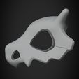 CuboneMaskLateralBase.jpg Pokemon Cubone Skull Mask for Cosplay
