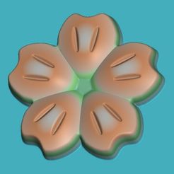 2023-08-16-165316.jpg Free STL file flower 3d model・3D printable design to download
