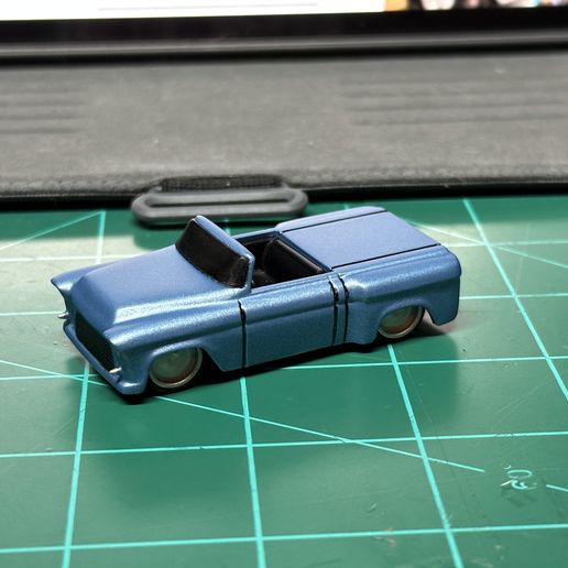 1955 Custom Chev - 1 64 Scale
