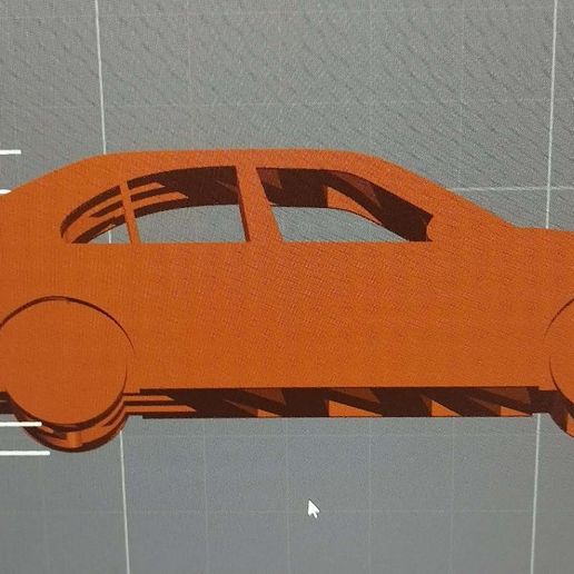 BMW E39 Car Word Sign Illusion