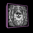 Naamloos.png Lightbox stained glass Pomeranian lithophane