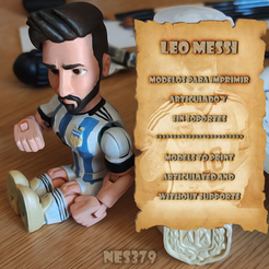 Muestra.png Archivo STL M-e-s-s-i・Modelo imprimible en 3D para descargar